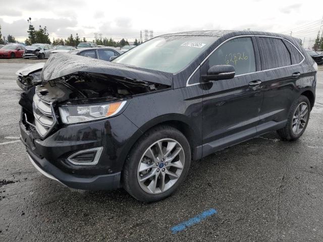 FORD EDGE TITAN 2015 with VIN 2FMPK3K89FBB74004 - Photo from auction