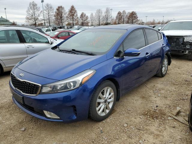 KIA FORTE LX 2017 with VIN 3KPFL4A72HE048946 - Photo from auction