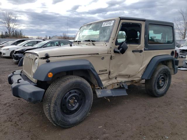 JEEP WRANGLER S 2016 with VIN 1C4AJWAG7GL276121 - Photo from auction
