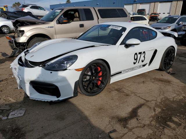 Photo 1 from auction – 2020 PORSCHE CAYMAN GT4 with VIN WP0AC2A87LK289589