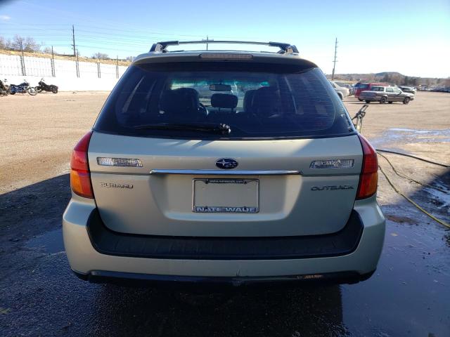 Photo 6 from auction – 2006 SUBARU OUTBACK with VIN 4S4BP62C966317243