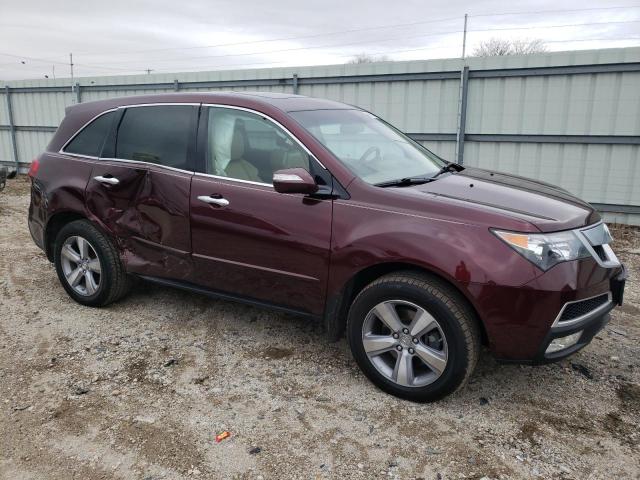 Photo 4 from auction – 2012 ACURA MDX TECHNO with VIN 2HNYD2H37CH525598