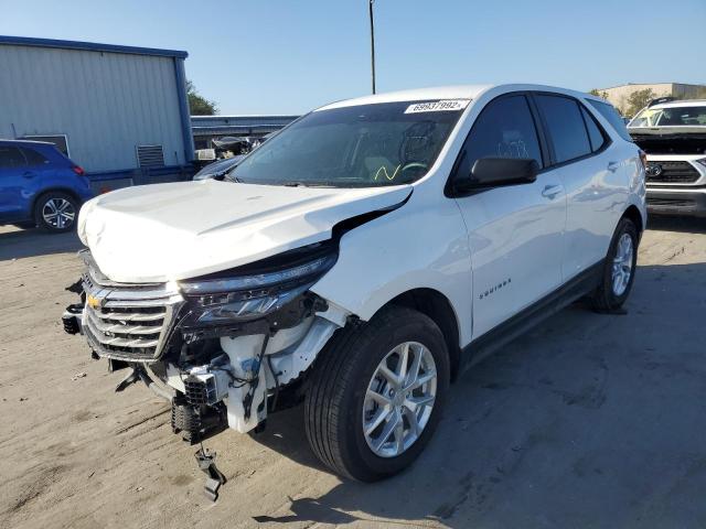 CHEVROLET EQUINOX LS 2022 with VIN 3GNAXHEV7NS154747 - Photo from auction
