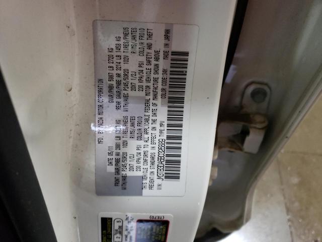 Photo 14 from auction – 2011 MAZDA CX-9 with VIN JM3TB3DA6B0326889