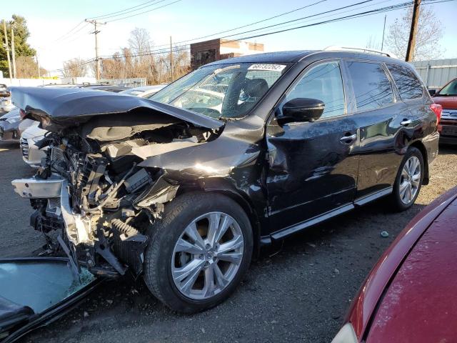 NISSAN PATHFINDER 2018 with VIN 5N1DR2MM5JC635596 - Photo from auction