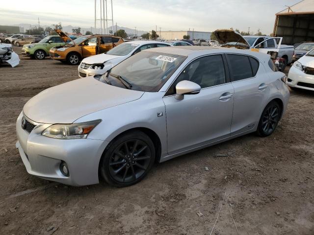 LEXUS CT 200 2013 with VIN JTHKD5BH6D2129785 - Photo from auction