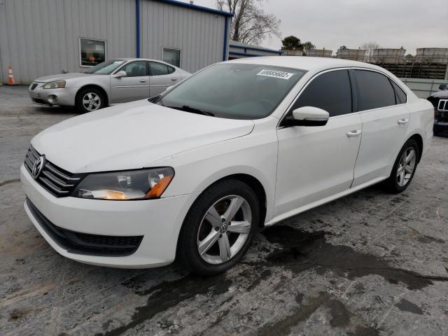 VOLKSWAGEN PASSAT SE 2014 with VIN 1VWBT7A33EC054414 - Photo from auction