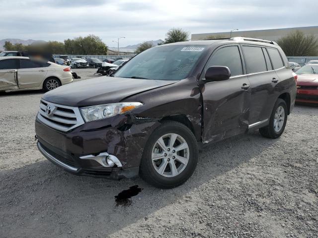 TOYOTA HIGHLANDER 2013 with VIN 5TDZK3EH1DS127876 - Photo from auction