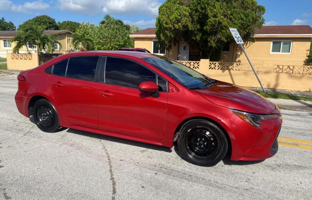 TOYOTA COROLLA LE 2020 with VIN 5YFEPRAE9LP070588 - Photo from auction