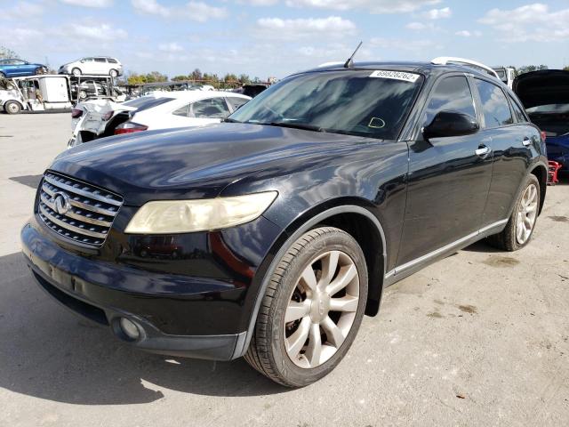 INFINITI FX35 2003 with VIN JNRAS08WX3X208003 - Photo from auction