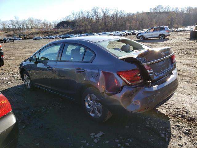 Photo 2 from auction – 2014 HONDA CIVIC LX with VIN 2HGFB2F59EH548134