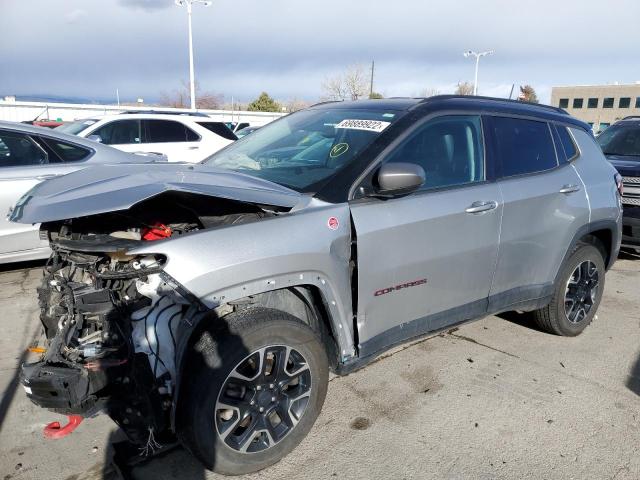 JEEP COMPASS TR 2020 with VIN 3C4NJDDB7LT162947 - Photo from auction