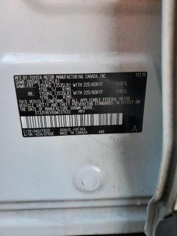 Photo 14 from auction – 2016 TOYOTA RAV4 LE with VIN 2T3ZFREVXGW237633