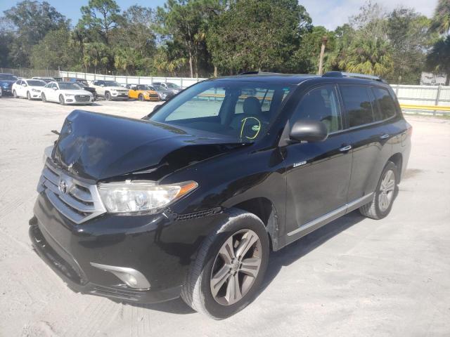 TOYOTA HIGHLANDER 2013 with VIN 5TDYK3EHXDS094291 - Photo from auction