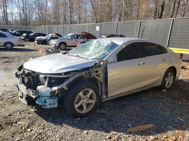 CHEVROLET MALIBU LS 2018 with VIN 1G1ZB5ST3JF264701 - Photo from auction
