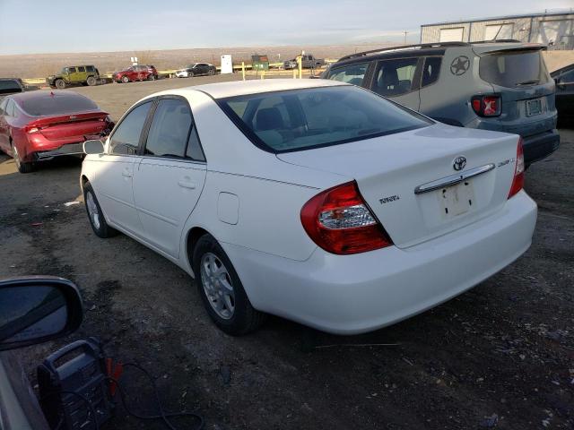 Photo 2 from auction – 2002 TOYOTA CAMRY LE with VIN JTDBE32K020106297