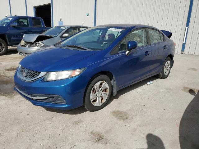 HONDA CIVIC LX 2015 with VIN 19XFB2F58FE083910 - Photo from auction