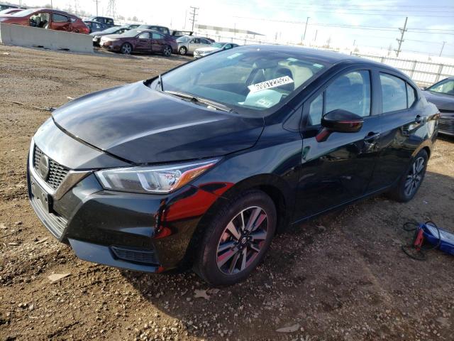 NISSAN VERSA SV 2021 with VIN 3N1CN8EVXML871419 - Photo from auction
