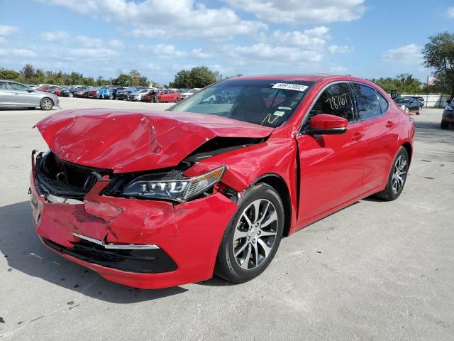 ACURA TLX 2017 with VIN 19UUB1F32HA004755 - Photo from auction