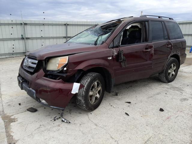 HONDA PILOT EXL 2008 with VIN 5FNYF18528B023929 - Photo from auction