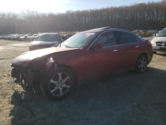 INFINITI G35 2003 with VIN JNKCV51E33M314596 - Photo from auction