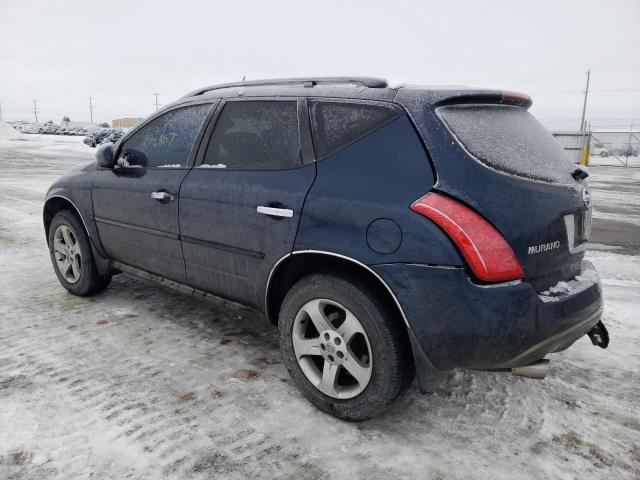 Photo 2 from auction – 2003 NISSAN MURANO with VIN JN8AZ08W43W208956