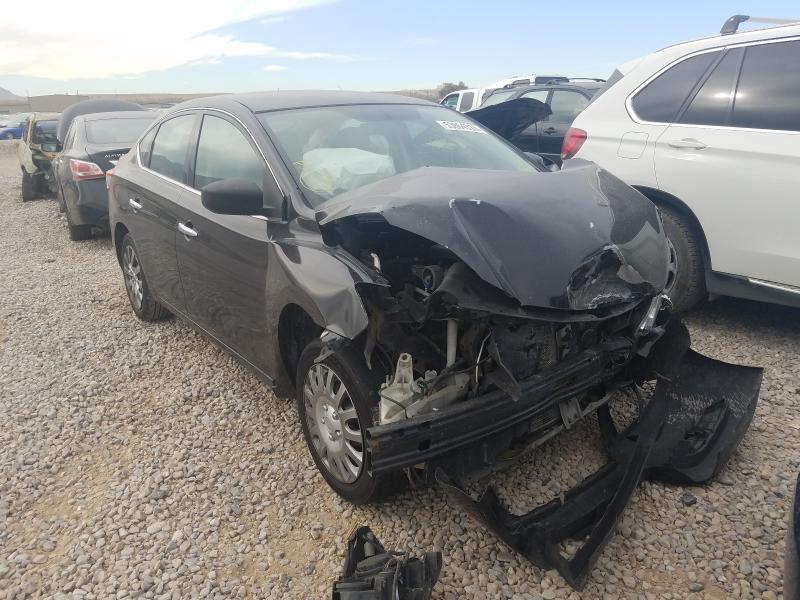 NISSAN SENTRA S 2014 with VIN 3N1AB7AP1EL684802 - Photo from auction