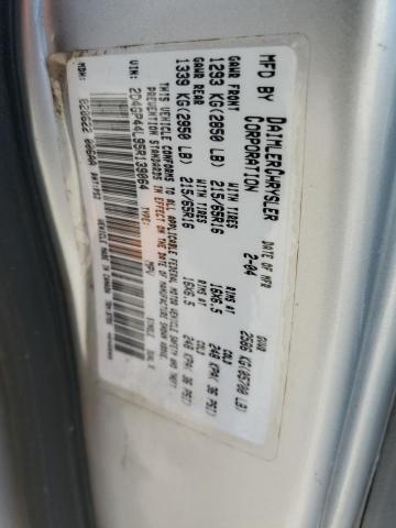 Photo 14 from auction – 2005 DODGE GRAND CARA with VIN 2D4GP44L95R139064