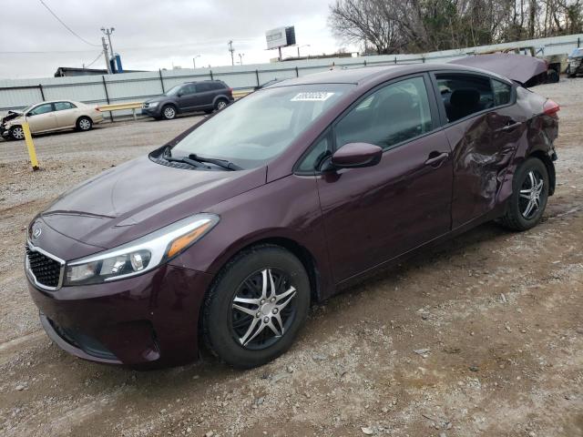 KIA FORTE LX 2017 with VIN 3KPFK4A76HE072458 - Photo from auction