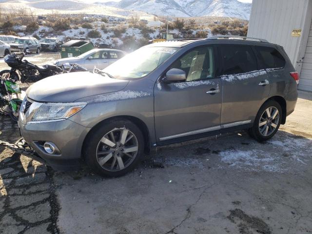 NISSAN PATHFINDER 2015 with VIN 5N1AR2MM6FC659853 - Photo from auction