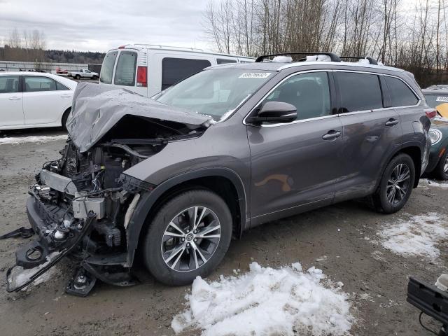 TOYOTA HIGHLANDER 2016 with VIN 5TDJKRFHXGS504241 - Photo from auction