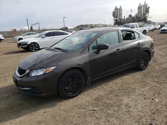 HONDA CIVIC LX 2014 with VIN 2HGFB2F59EH542222 - Photo from auction
