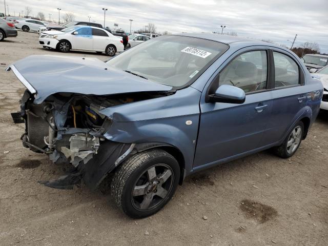 CHEVROLET AVEO LT 2007 with VIN KL1TG56677B089346 - Photo from auction