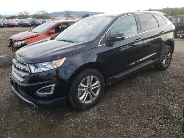 FORD EDGE SEL 2018 with VIN 2FMPK4J97JBC27453 - Photo from auction