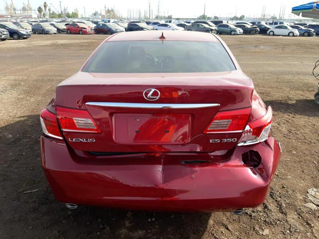 Photo 6 from auction – 2010 LEXUS ES 350 with VIN JTHBK1EGXA2344230