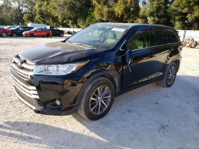 Photo 1 from auction – 2019 TOYOTA HIGHLANDER with VIN 5TDKZRFH6KS558595