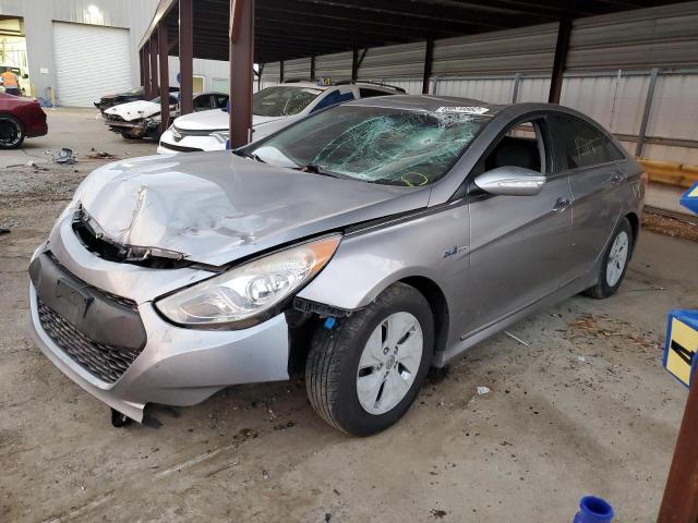 HYUNDAI SONATA HYB 2015 with VIN KMHEC4A40FA134396 - Photo from auction