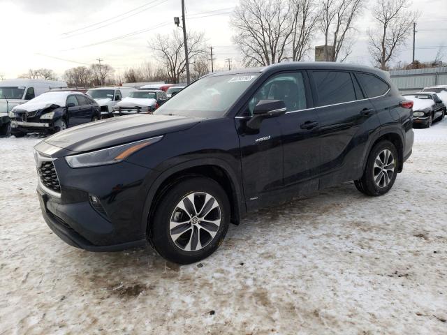 TOYOTA HIGHLANDER 2021 with VIN 5TDGBRCH5MS523984 - Photo from auction