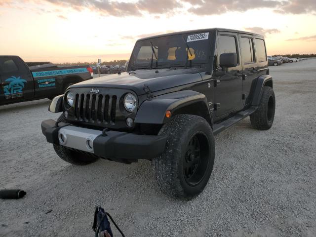 JEEP WRANGLER U 2015 with VIN 1C4BJWEGXFL629562 - Photo from auction