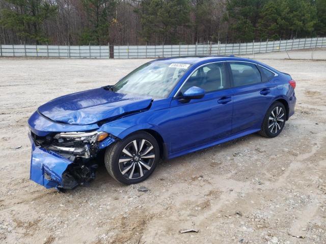 Photo 1 from auction – 2022 HONDA CIVIC EX with VIN 2HGFE1F75NH319047