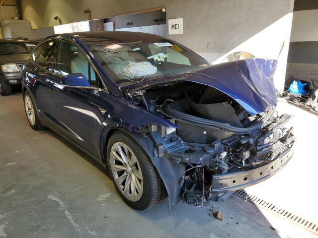 Photo 4 from auction – 2020 TESLA MODEL X with VIN 5YJXCAE26LF300699