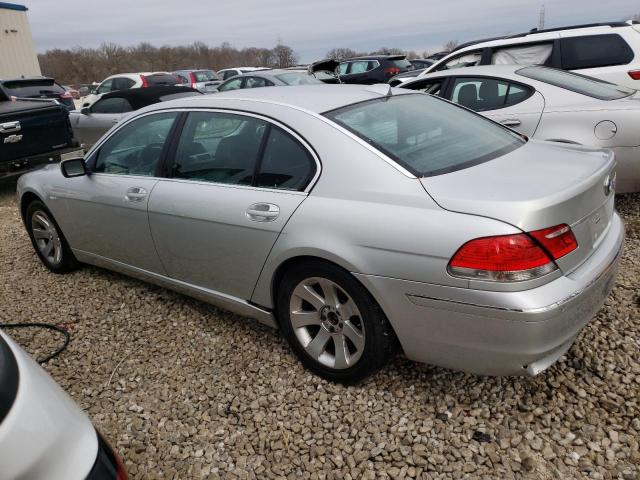 Photo 2 from auction – 2007 BMW 750 with VIN WBAHN83597DT72401