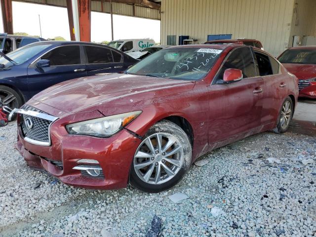 INFINITI Q50 BASE 2015 with VIN JN1BV7AP8FM343397 - Photo from auction