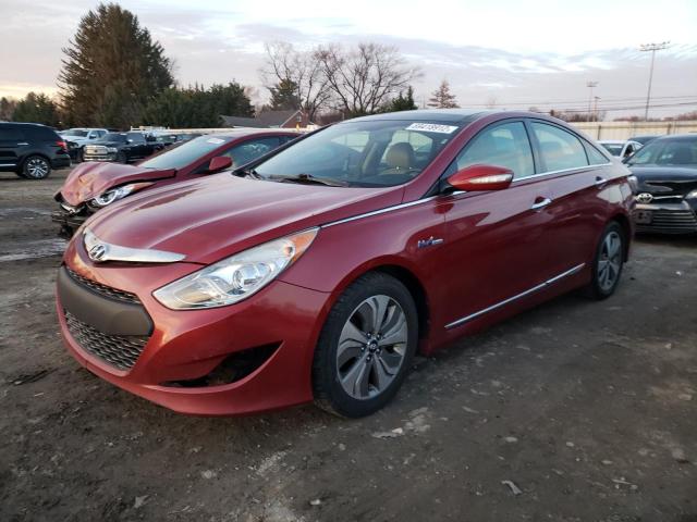 HYUNDAI SONATA HYB 2011 with VIN KMHEC4A47BA010619 - Photo from auction
