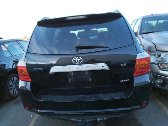 Photo 6 from auction – 2008 TOYOTA HIGHLANDER with VIN JTEES42A982071724