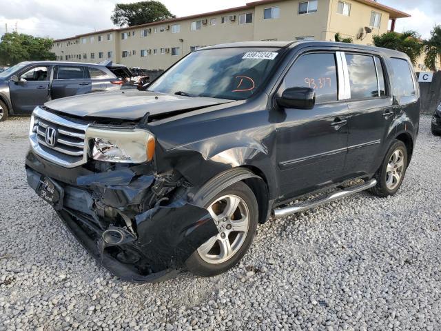 HONDA PILOT EXL 2012 with VIN 5FNYF3H63CB005047 - Photo from auction