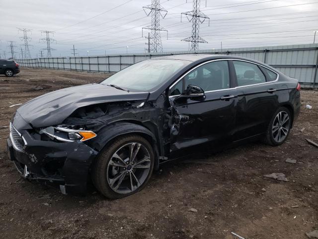 FORD FUSION TIT 2019 with VIN 3FA6P0D96KR106718 - Photo from auction