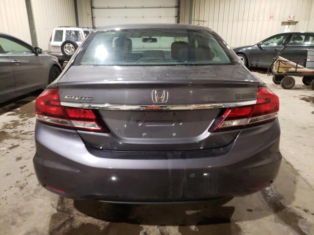 Photo 6 from auction – 2014 HONDA CIVIC LX with VIN 2HGFB2F56EH043801
