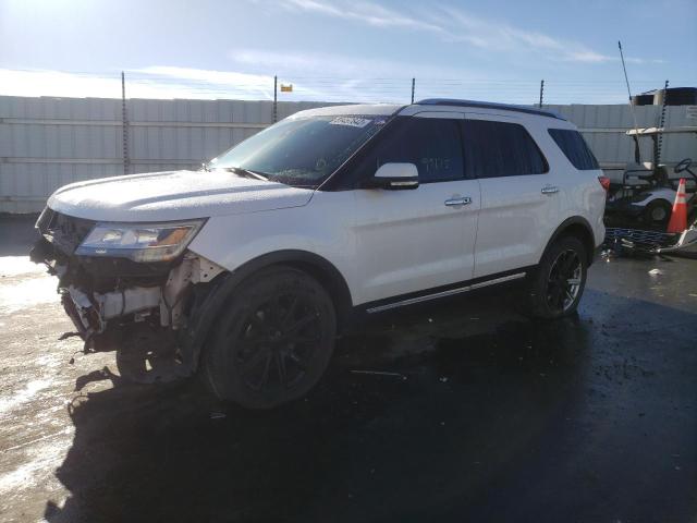 FORD EXPLORER L 2017 with VIN 1FM5K8FH8HGE25072 - Photo from auction