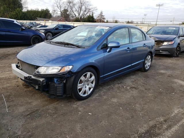 HONDA CIVIC LX 2011 with VIN 2HGFA1F5XBH524899 - Photo from auction
